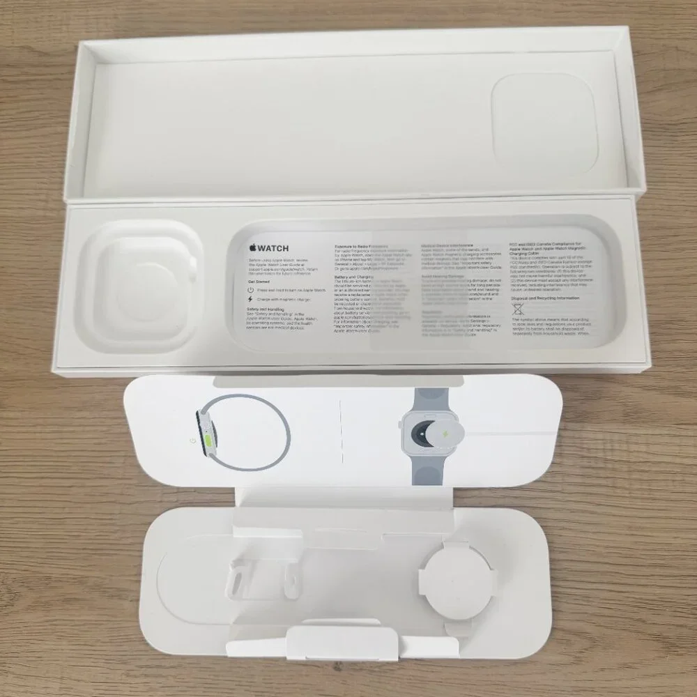 Apple Watch Series 10 Gold Titanium 42mm — Empty Box Only (No Watch)